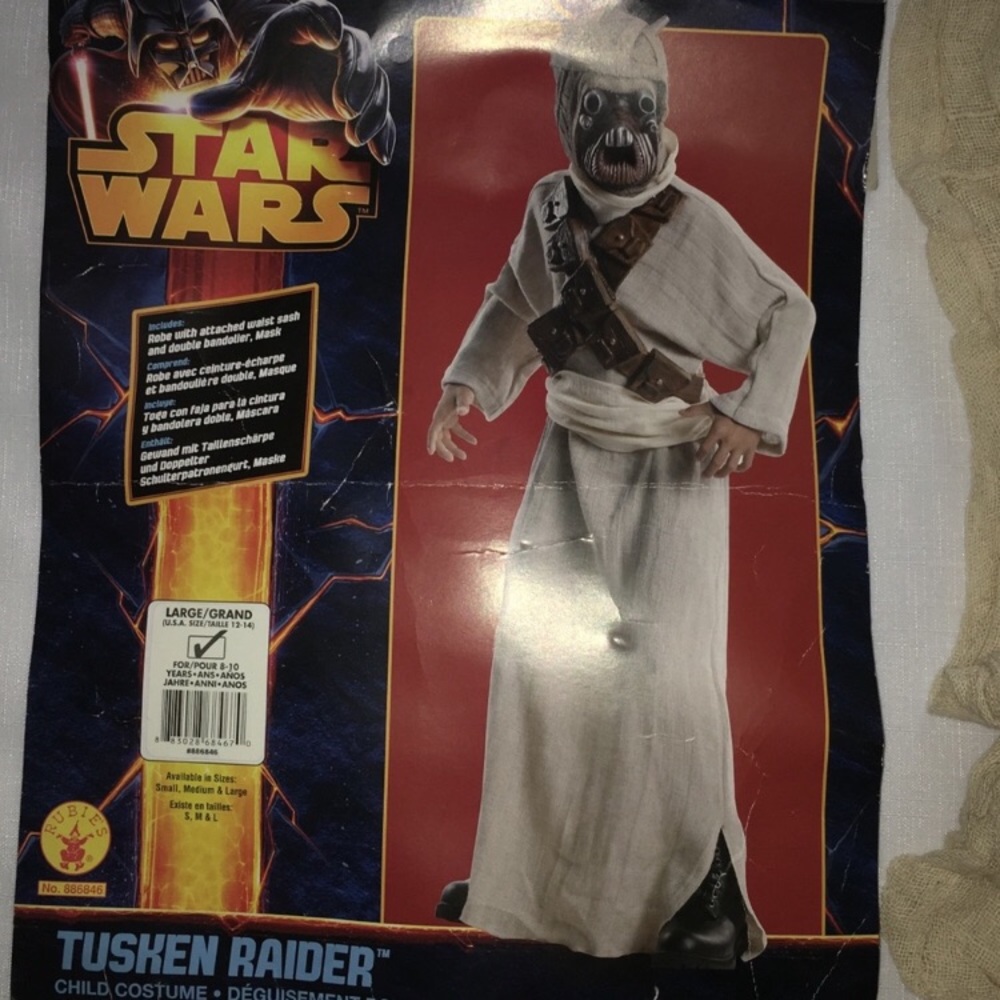 Star Wars RARE Tusken Raider Costume.